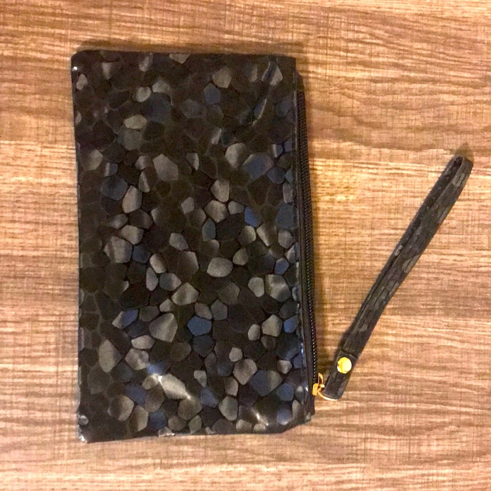 Small black wristlet
